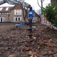 Earth Drill to fit 1.5 or 2.5 Tonne Digger