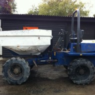 6 Tonne Swivel Tip Dumper